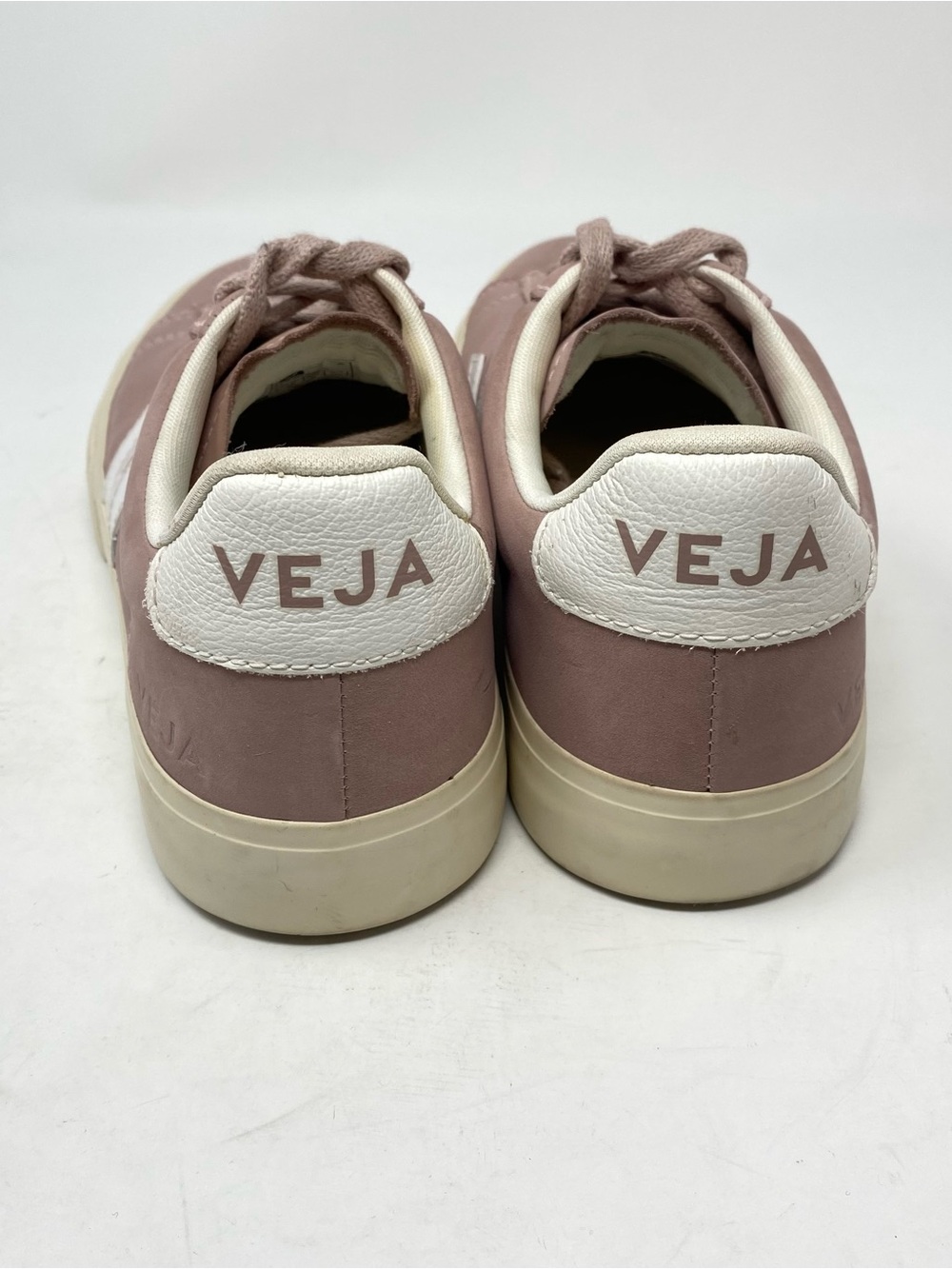 VEJA Campo Nubuck Sneakers Babe Pink White - Picture 4 of 11